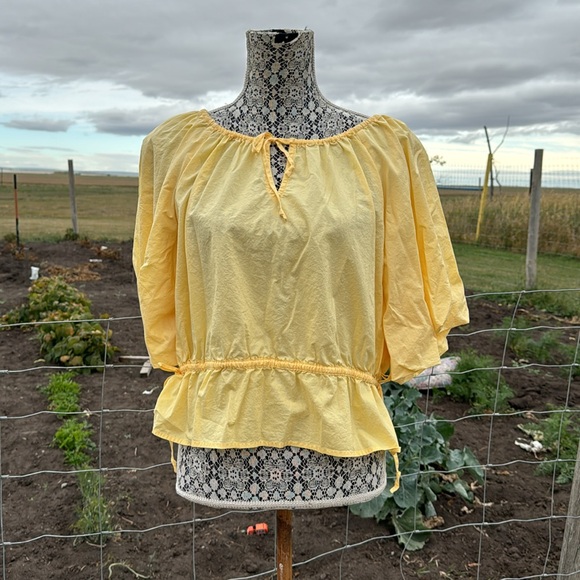 Levi's Calliope Puff Sleeve Blouse - Picture 3 of 10